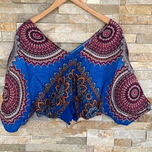 Boho Crop Top